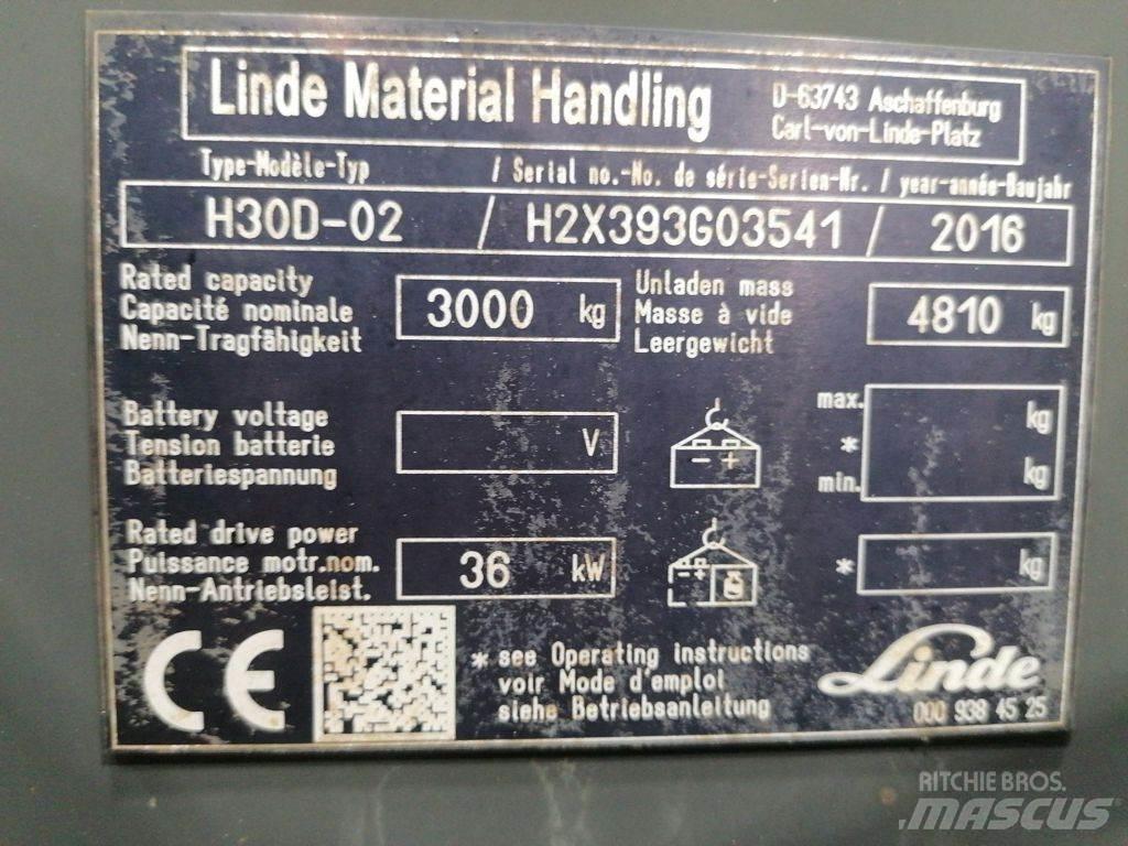 Linde H30D-02 Chariots diesel