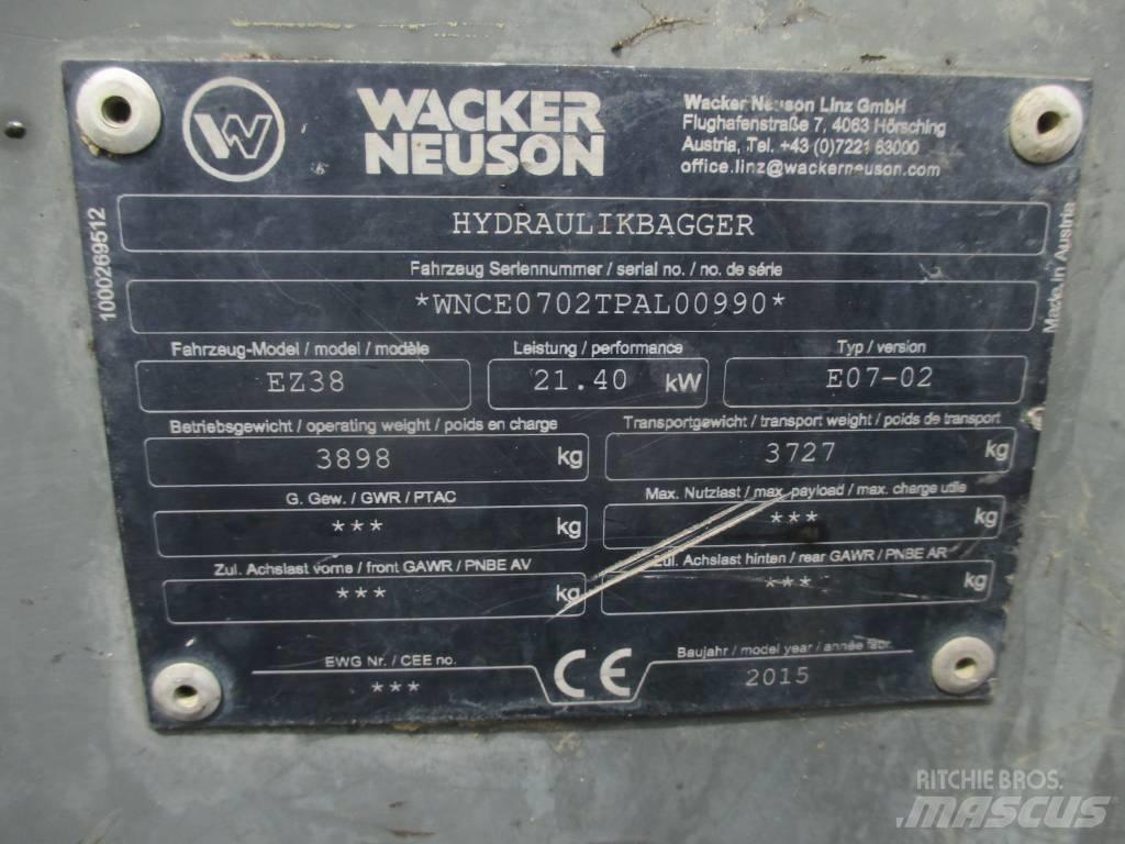 Wacker Neuson EZ 38 Pelle sur chenilles