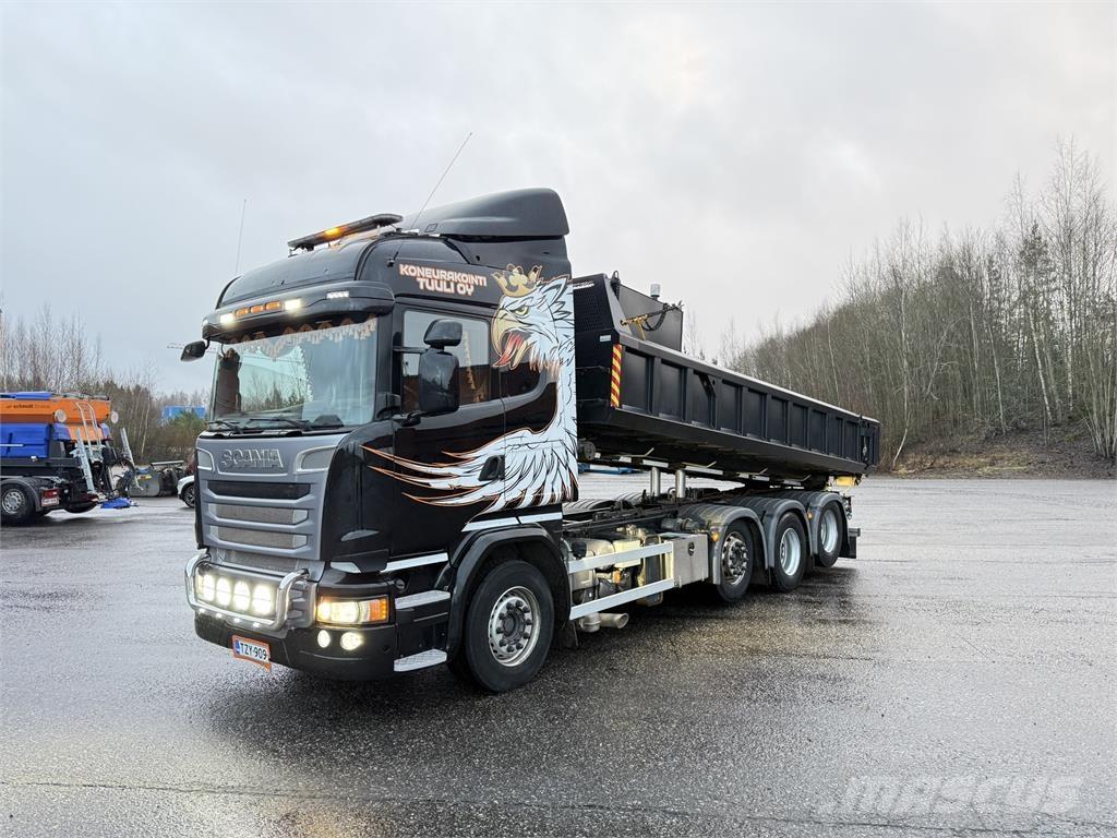 Scania R 580 8X2 Chariots à câble démontable