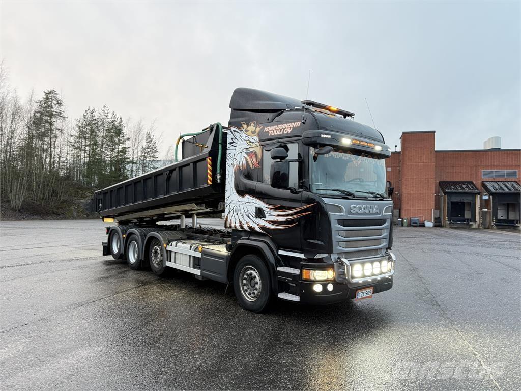 Scania R 580 8X2 Chariots à câble démontable