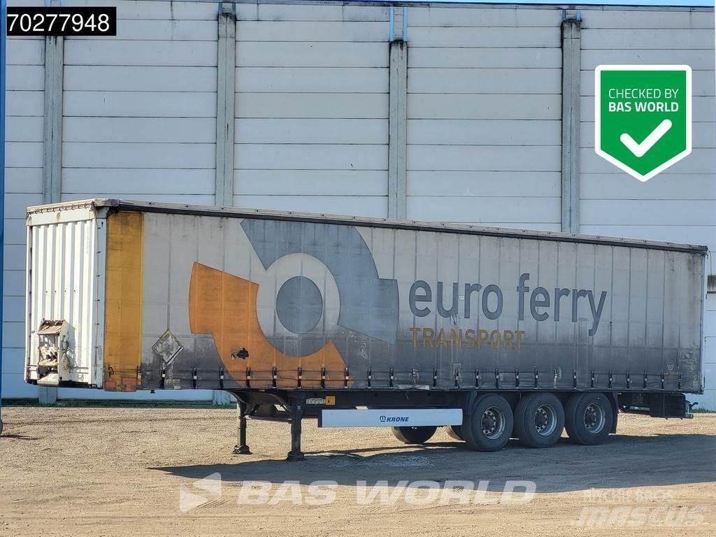 Krone SD 93m3 Semi remorque à rideaux coulissants (PLSC)