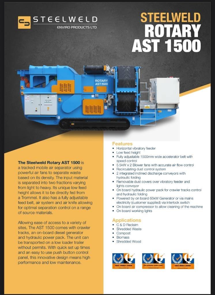  STEELWELD AST1500 Cribles mobile