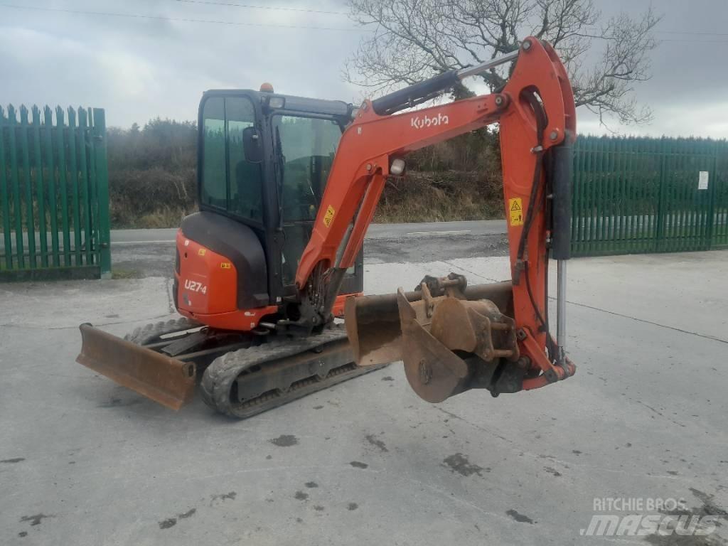 Kubota U 27-4 Mini pelle < 7t