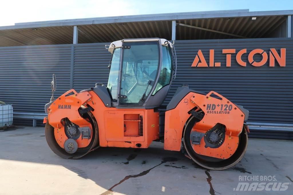 Hamm HD+ 120 VO Rouleaux tandem