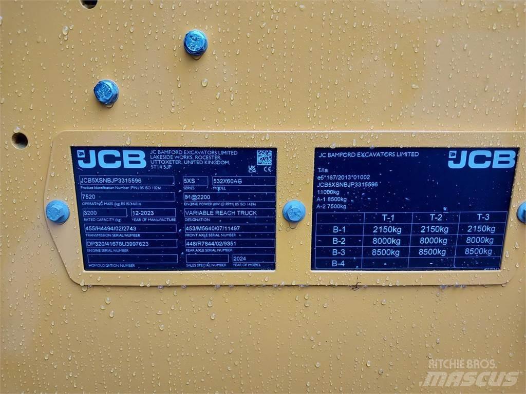 JCB 532-60 AGRI Chariot télescopique