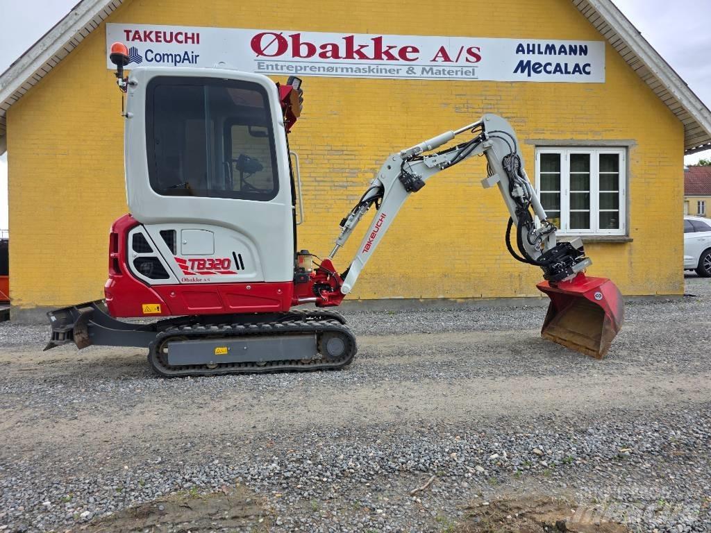 Takeuchi TB 320 Mini pelle < 7t