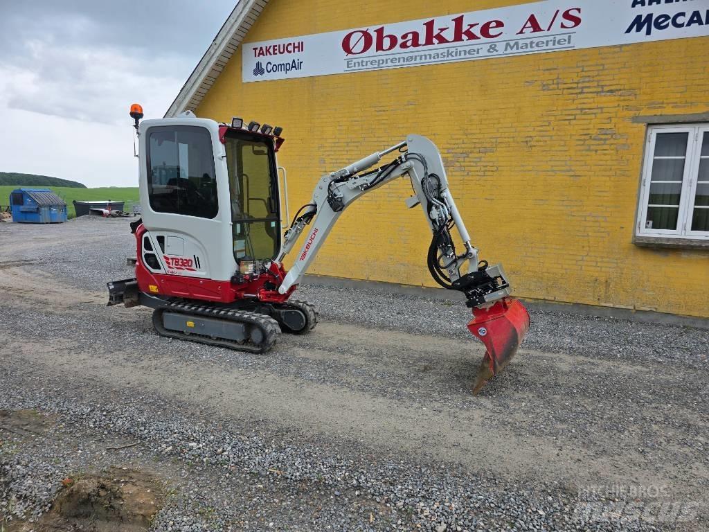 Takeuchi TB 320 Mini pelle < 7t