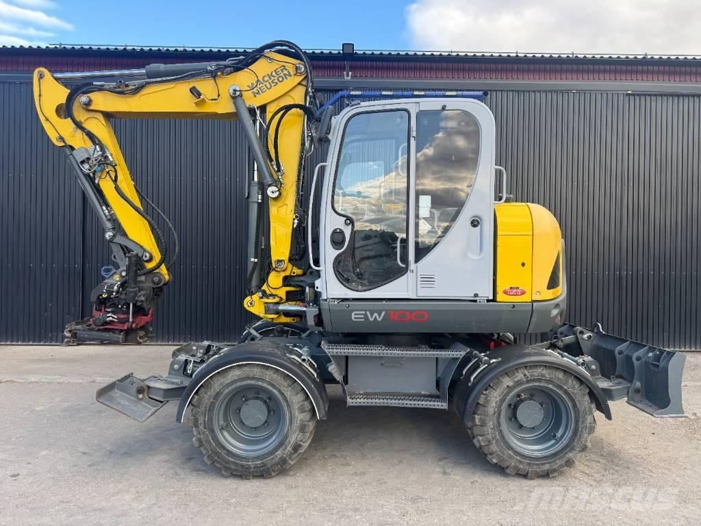 Wacker Neuson EW 100 Pelle sur pneus