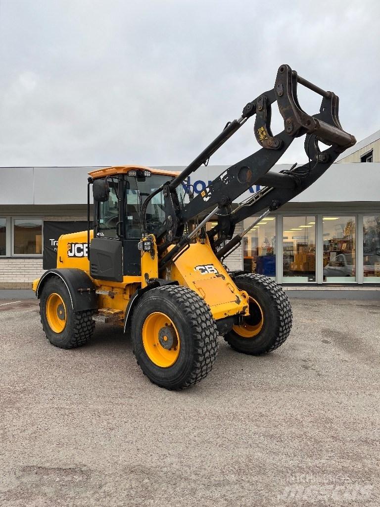JCB 412 S, 50km/h Chargeuse sur pneus