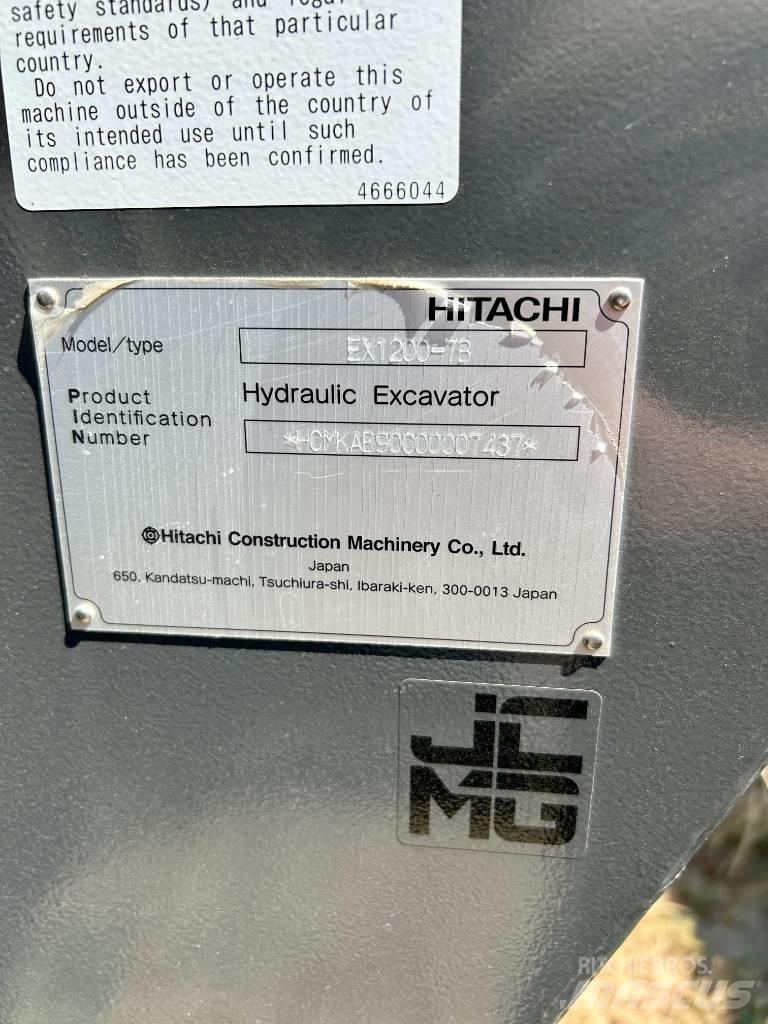 Hitachi EX 1200-7B Pelle sur chenilles