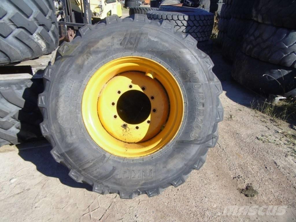  Däck Twin 600/55R Chargeuse sur pneus