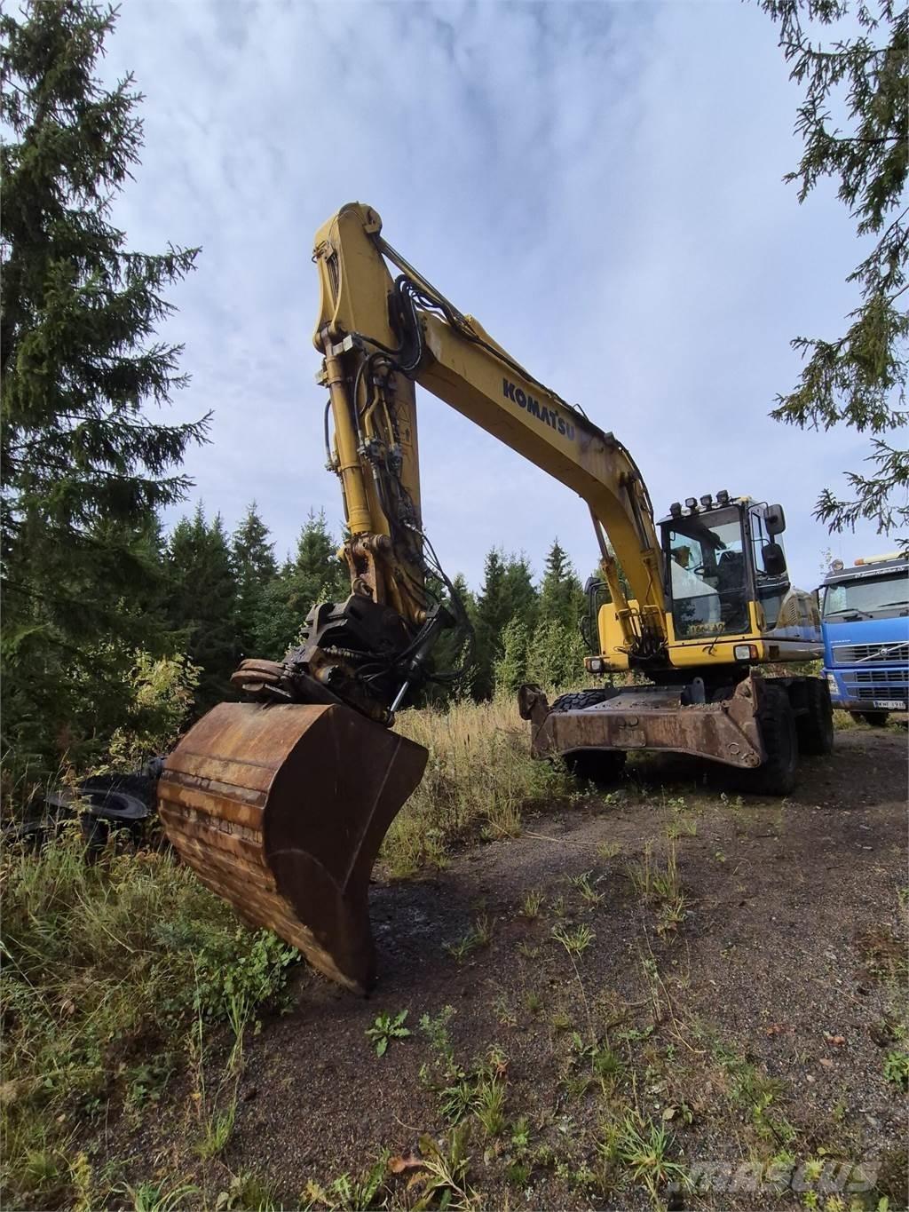 Komatsu PW180 ES-7 Pelle sur pneus