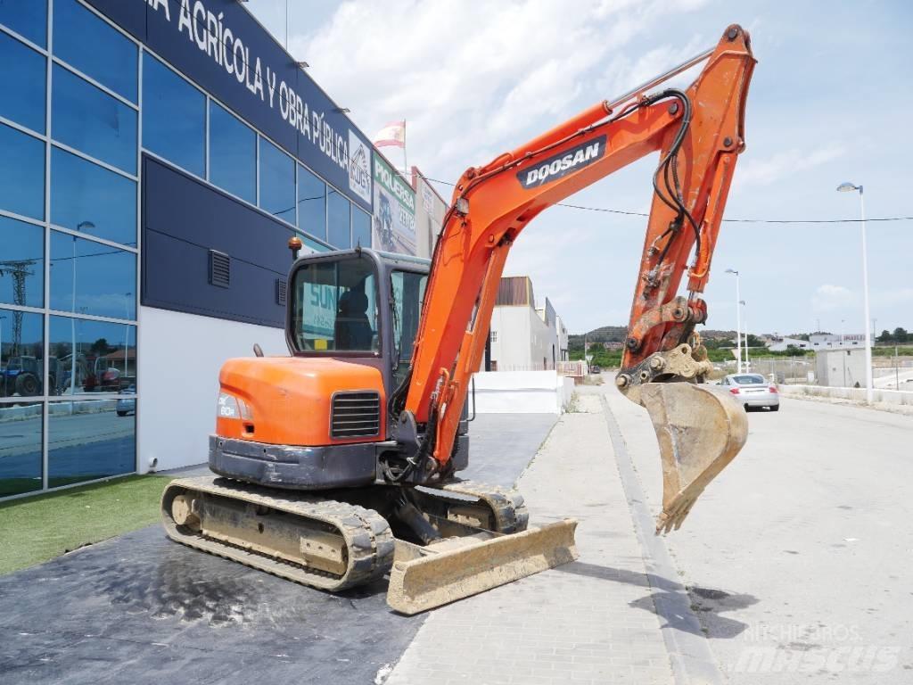Doosan DX 60 R Mini pelle < 7t