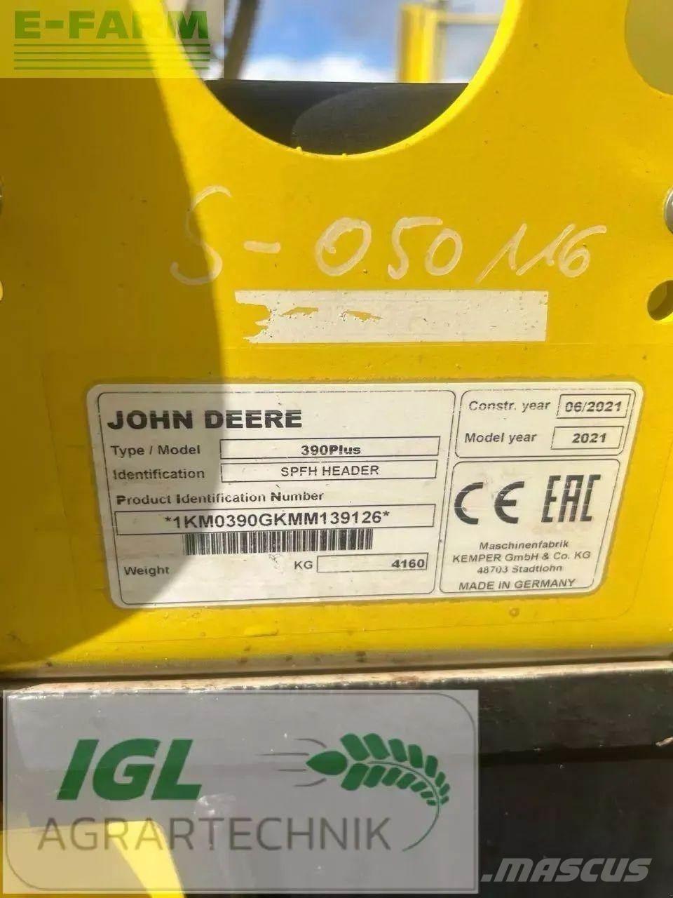 John Deere 9700 i Ensileuse automotrice