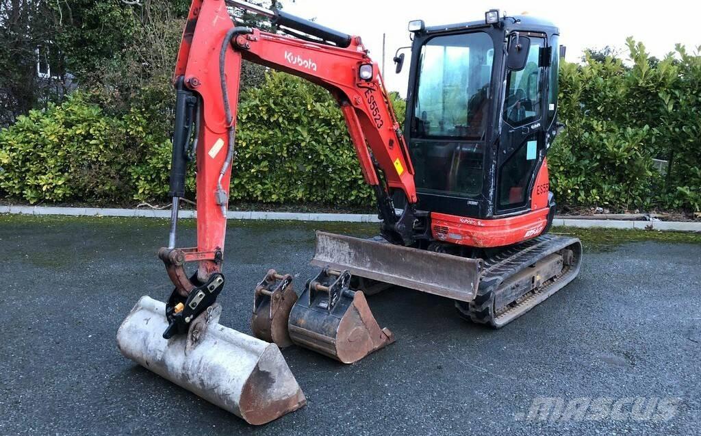 Kubota U 25 Mini pelle < 7t