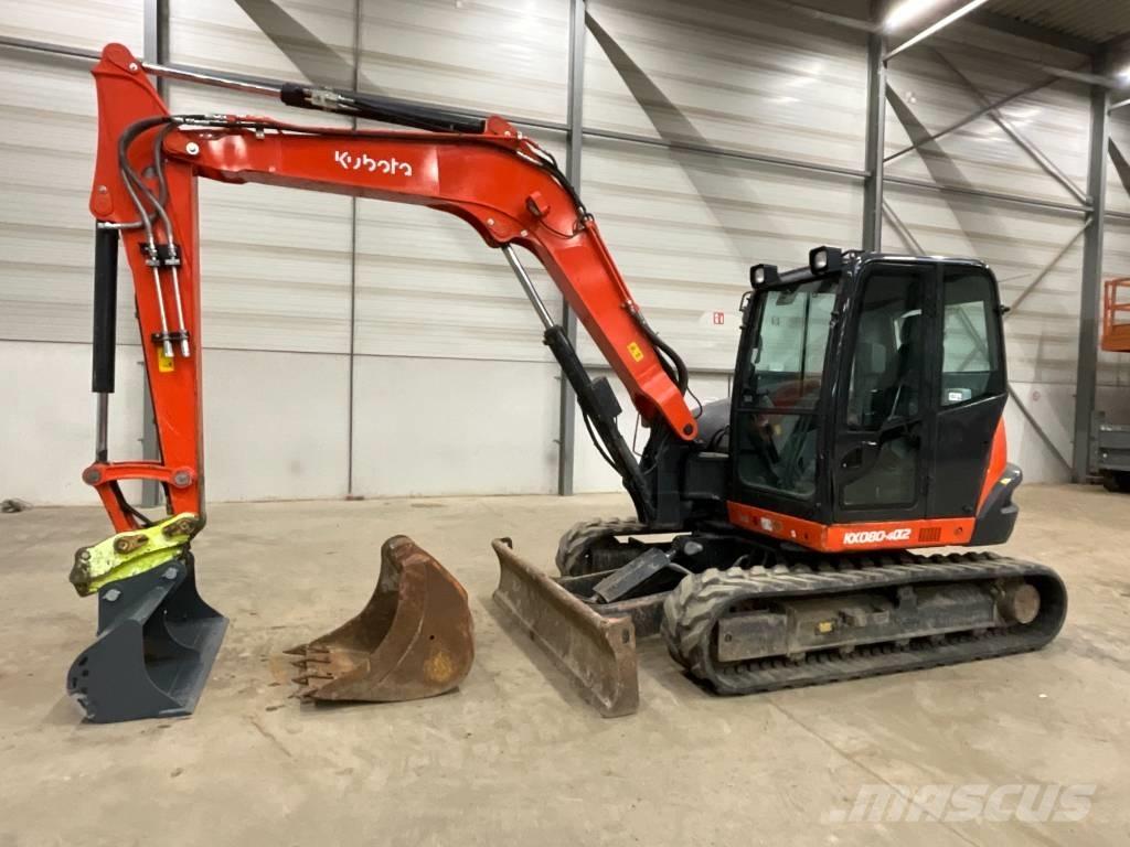 Kubota KX 080-4 A 2 Mini pelle 7t-12t