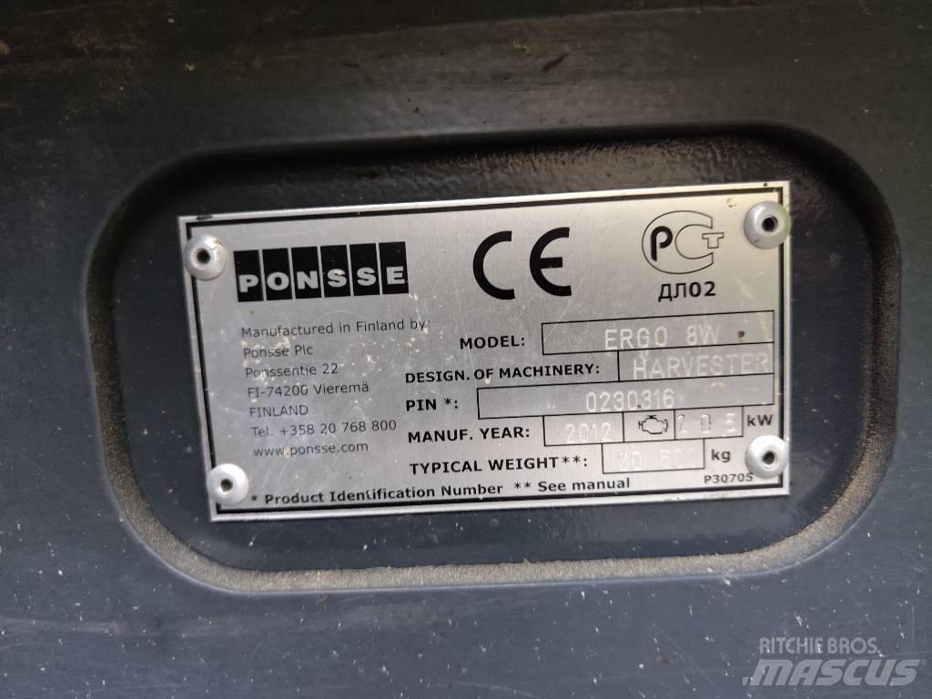 Ponsse ERGO 8W Abatteuse