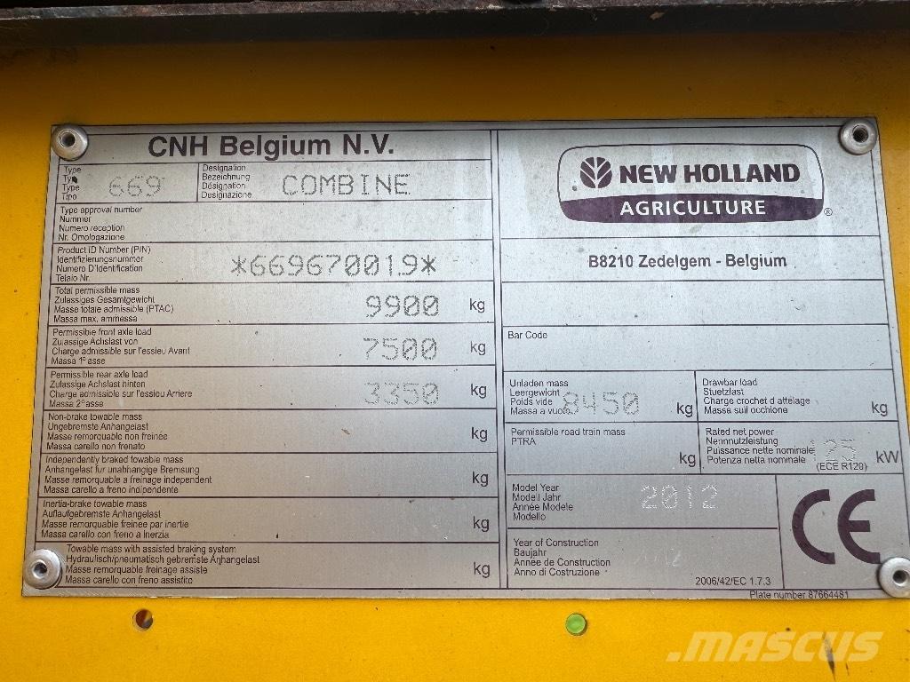 New Holland Tc5060 Moissonneuse batteuse