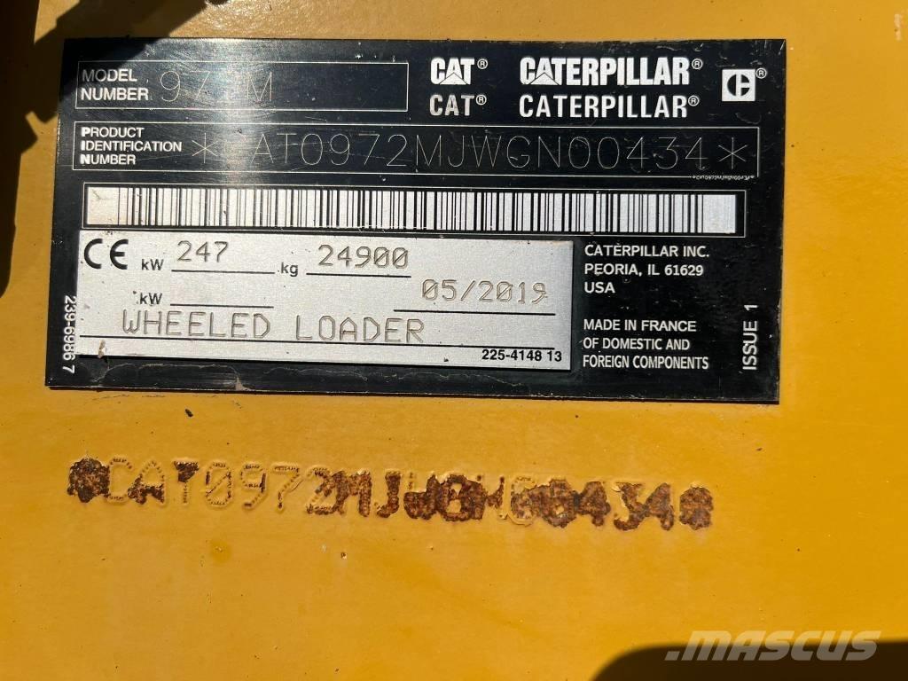 CAT 972 M Chargeuse sur pneus
