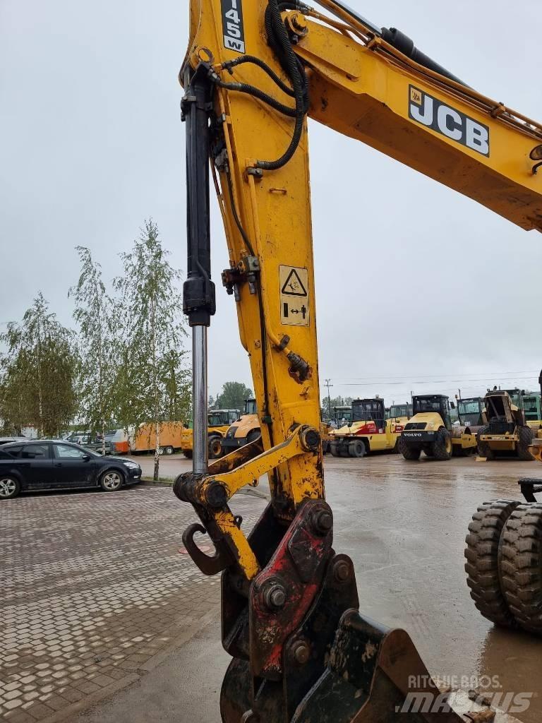 JCB JS 145 W Pelle sur pneus