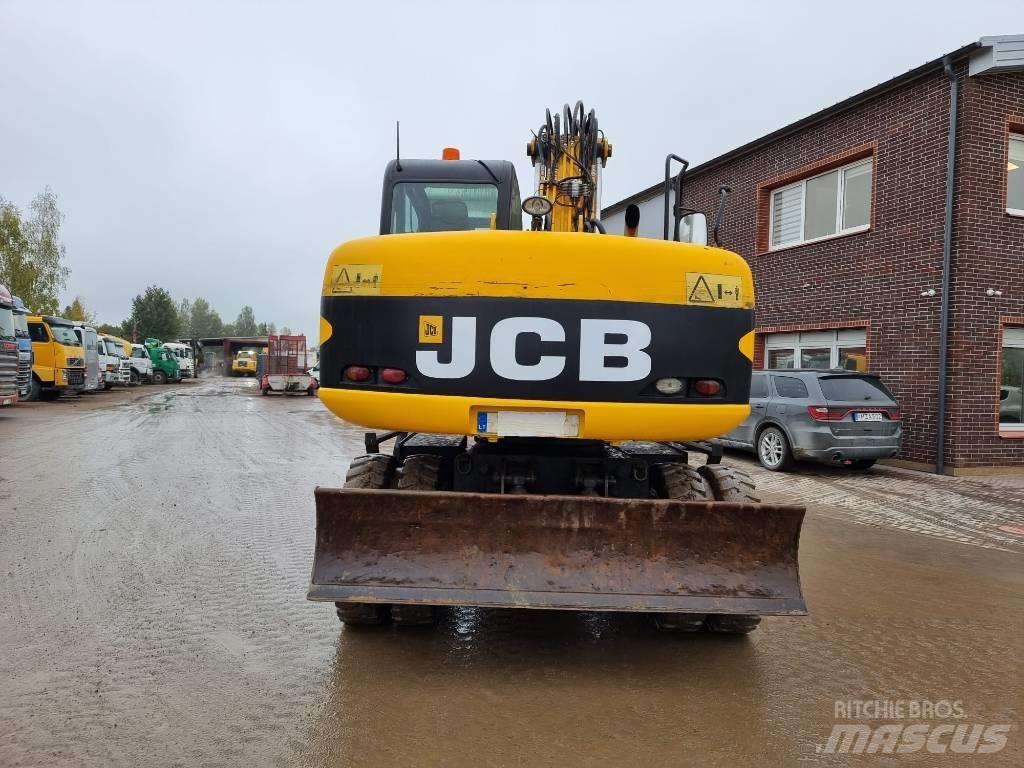 JCB JS 145 W Pelle sur pneus
