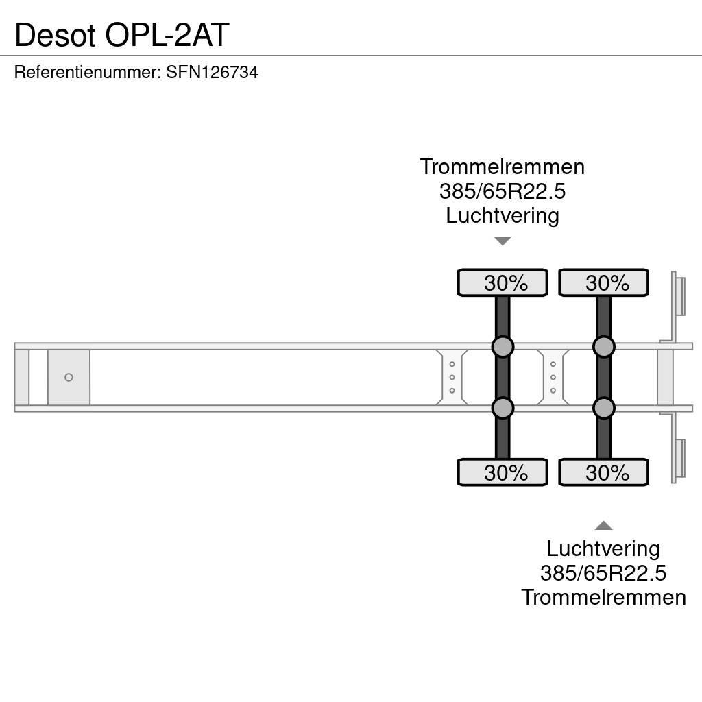 Desot OPL-2AT Semi remorque fourgon