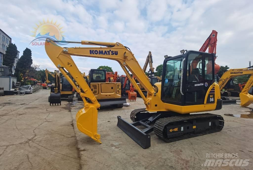 Komatsu PC 56-7 Mini pelle < 7t