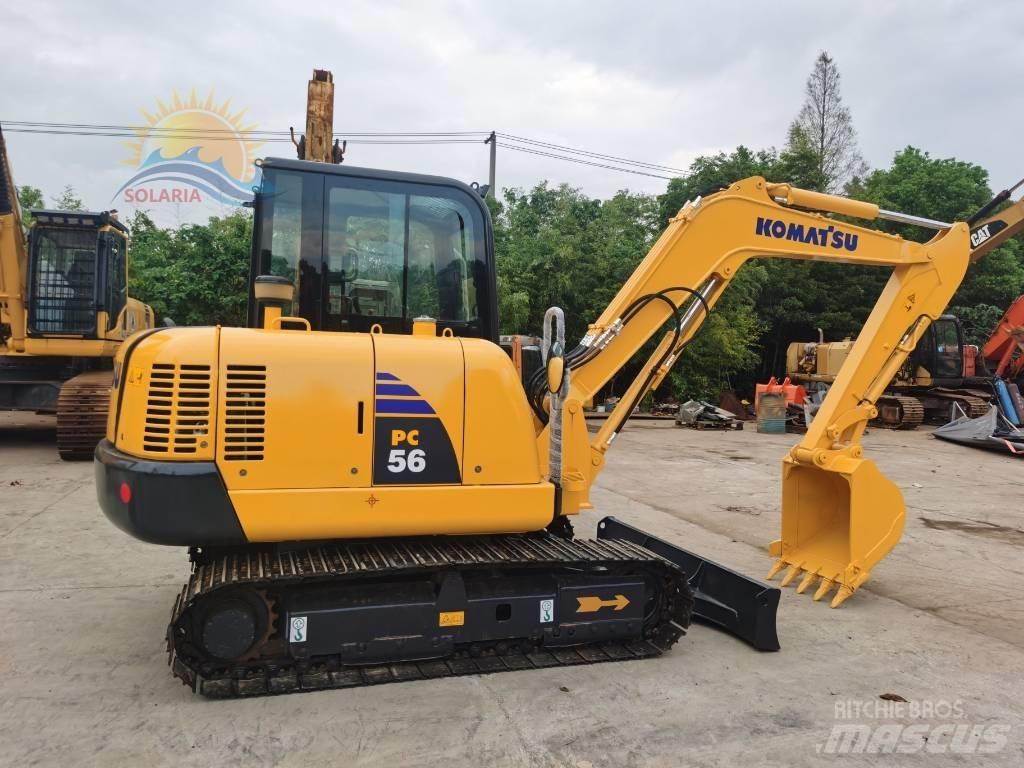 Komatsu PC 56-7 Mini pelle < 7t