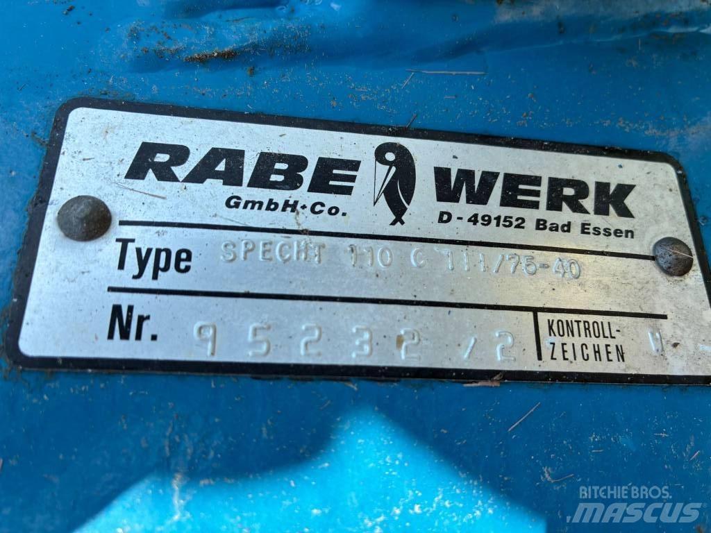 Rabe Specht 110 Charrue réversible