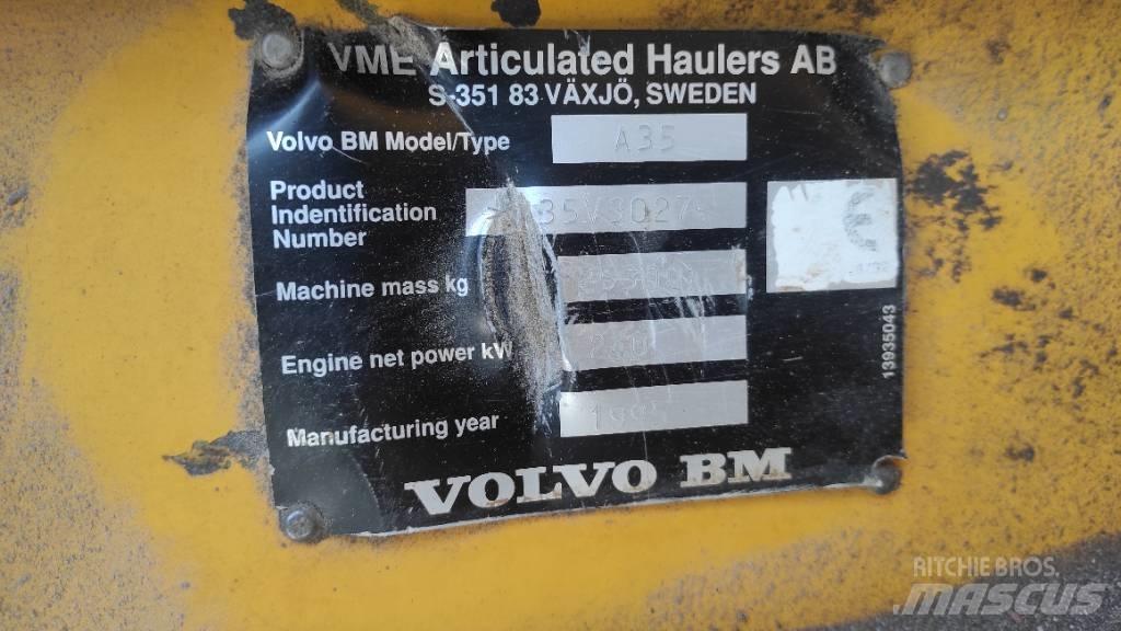 Volvo A 35 Tombereau articulé