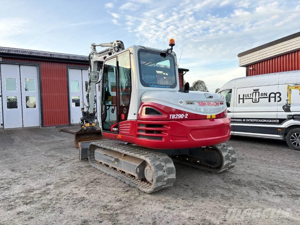 Takeuchi TB290 Mini pelle 7t-12t