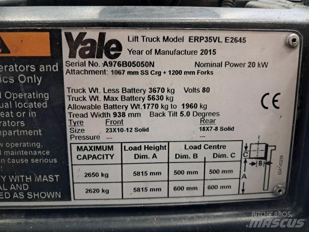 Yale ERP35VL Chariots élévateurs électriques