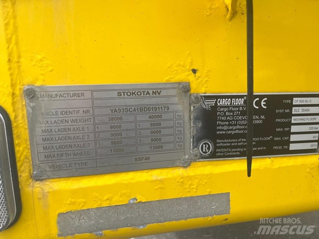 STOKOTA CargoFloor Semi remorque couverte