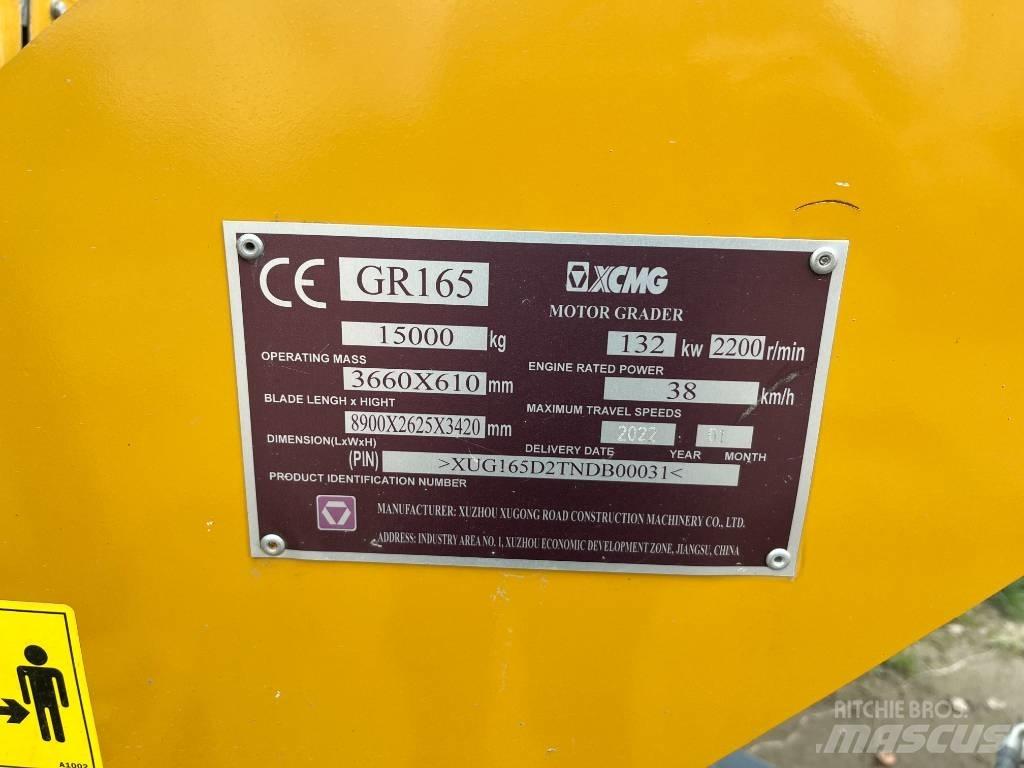XCMG GR 165 Niveleuse