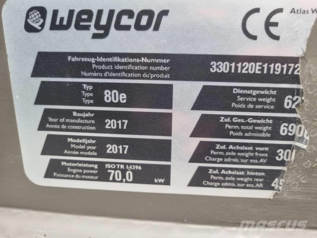 Atlas AR 80 Chargeuse sur pneus