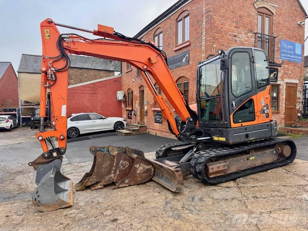 Doosan DX 63 R Mini pelle < 7t
