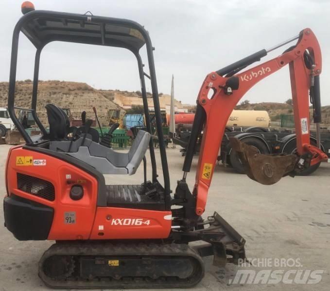 Kubota kx016-4 Mini pelle < 7t