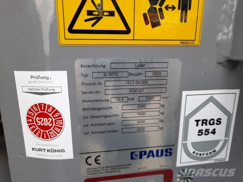 Paus SL 9075 Chargeuse sur pneus
