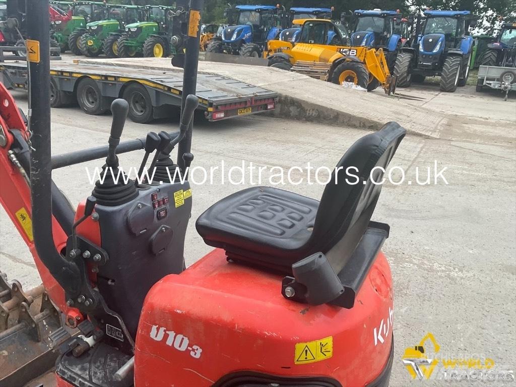 Kubota U 10-3 Mini pelle < 7t