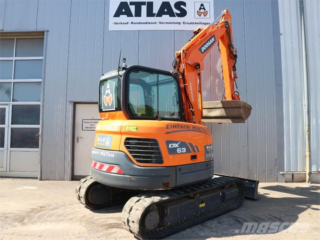 Doosan DX63-3 Mini pelle < 7t