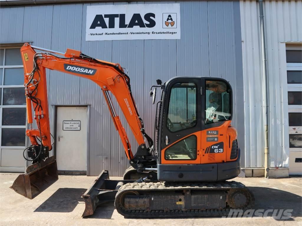 Doosan DX63-3 Mini pelle < 7t
