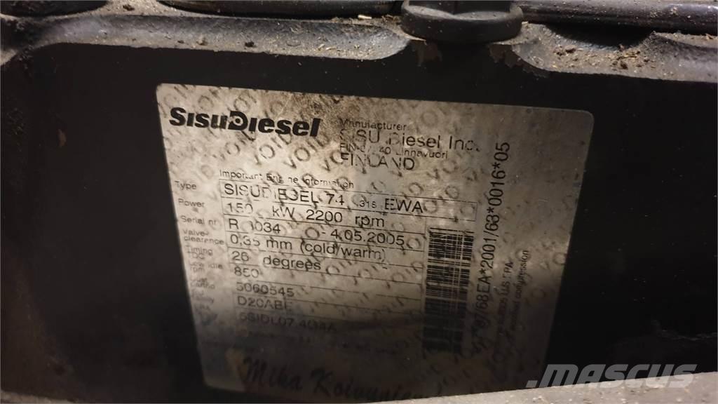 Sisu 74 EWA Moteur