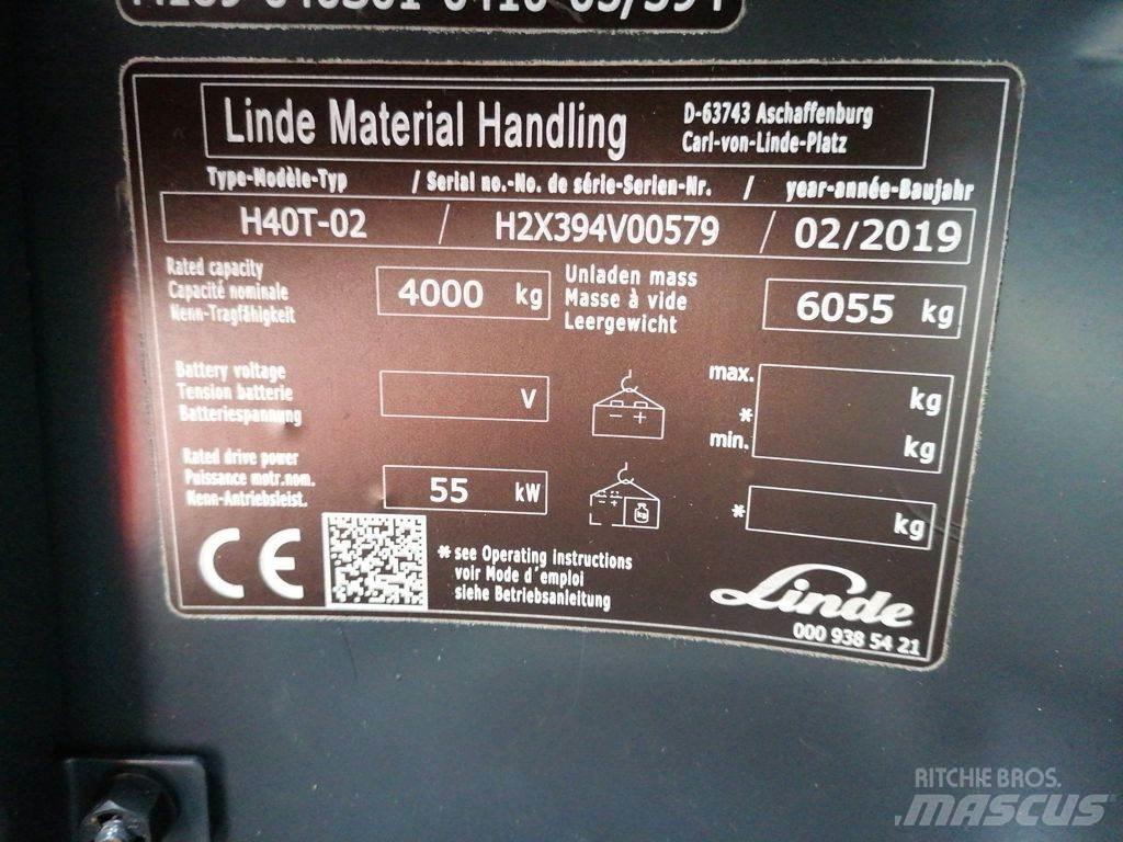 Linde H40T-02 Chariots GPL