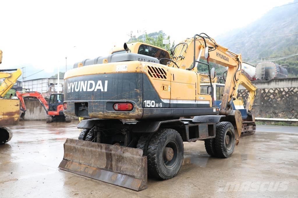 Hyundai 150W-9 Pelle sur pneus