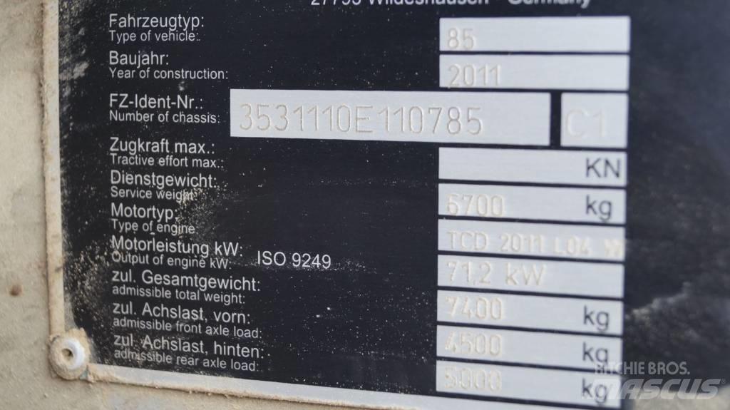 Atlas AR 85 Chargeuse sur pneus