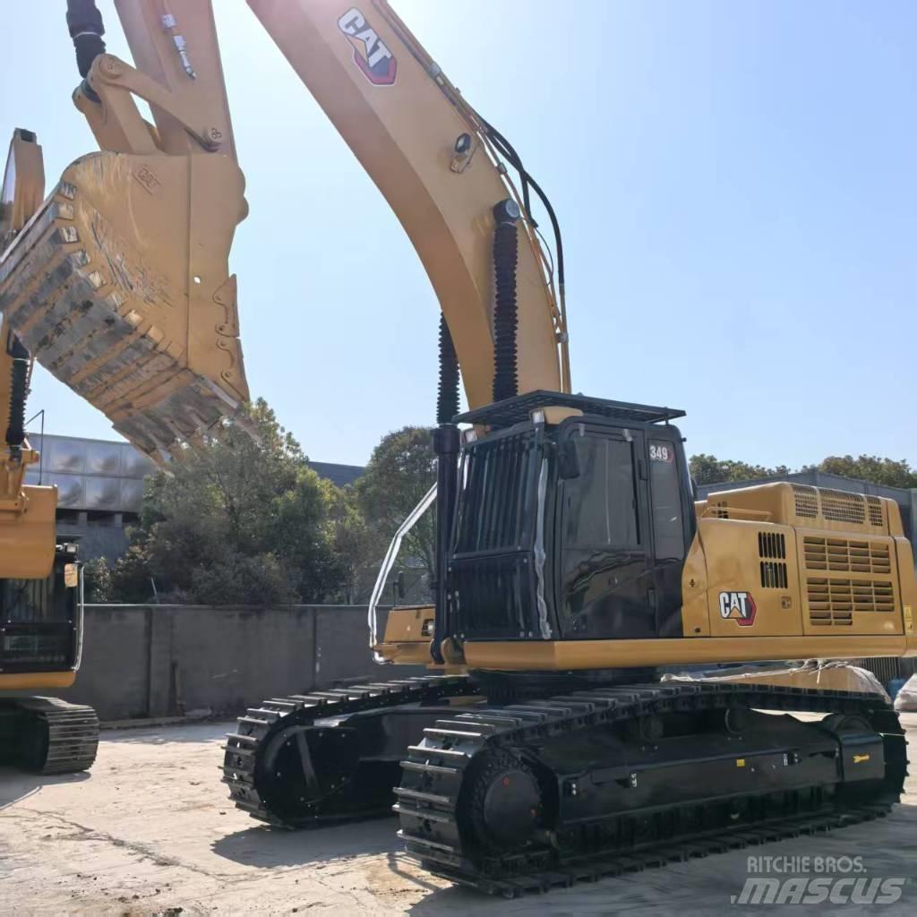 CAT 349 D L Pelle sur chenilles