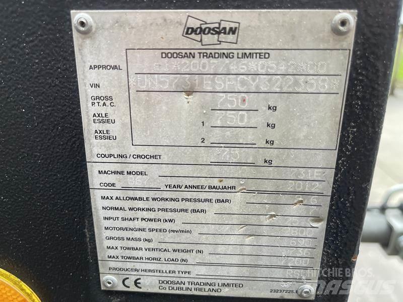 Doosan 7 / 31 E Compresseur