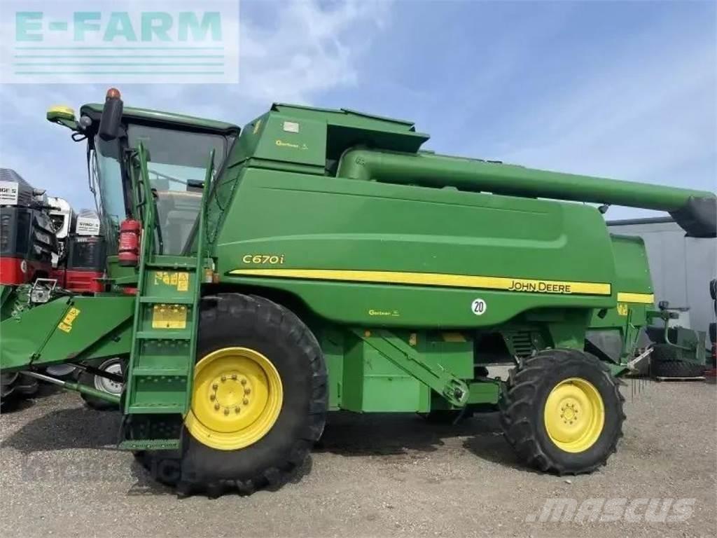John Deere c670i Moissonneuse batteuse