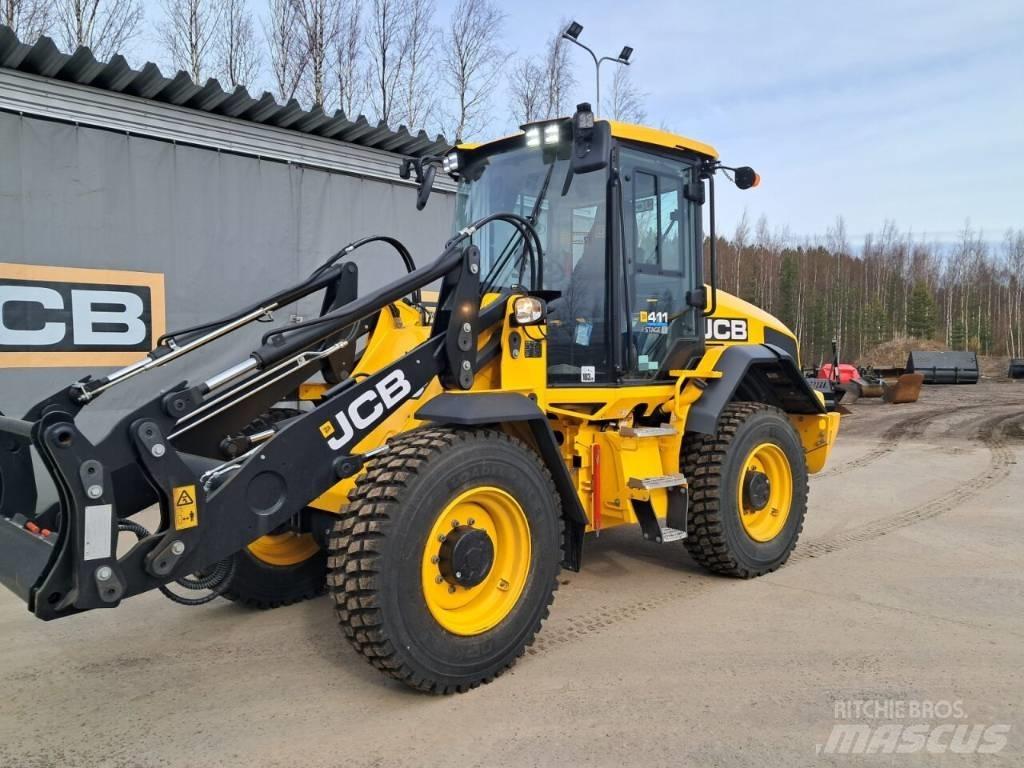 JCB 411HT SV Chargeuse sur pneus