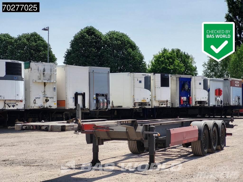 Van Hool 3 axles Semi remorque porte container